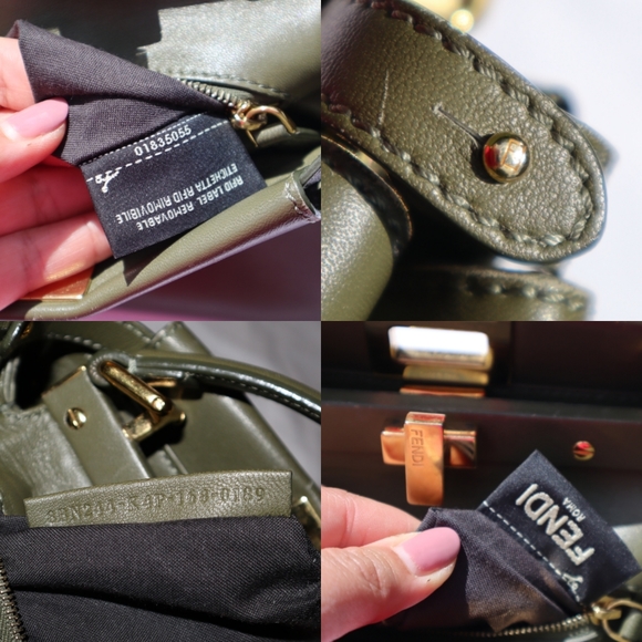 ☆SOLD☆ Fendi Iconic Mini Peekaboo Handbag - Picture 8 of 13